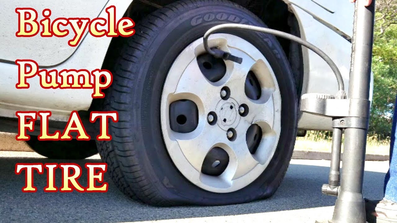 Will a Bike Pump Air up a Car Tire?