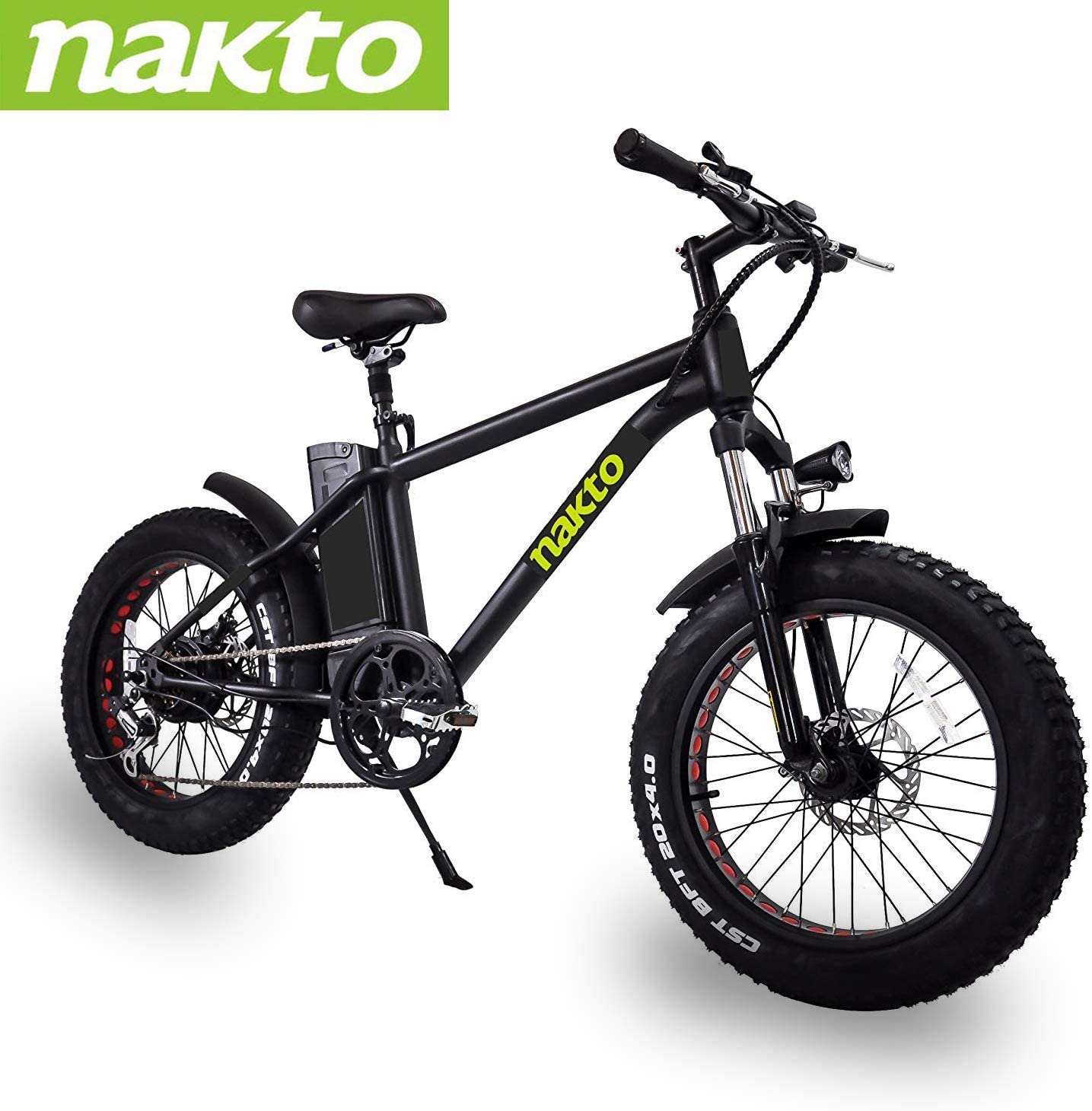 Nakto Fat Tire Mountain ebike Review